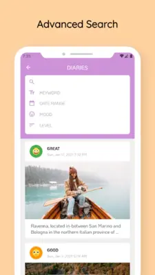 Stars Diary – Journal, Mood, N android App screenshot 4